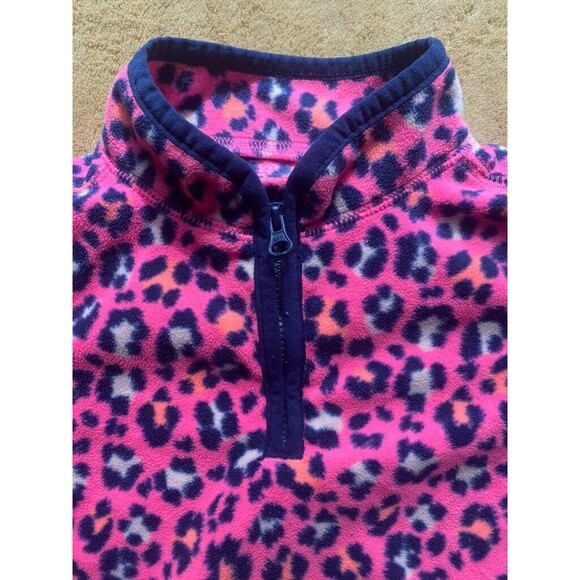Girls Lot of 2 Pull over Sweaters Osh Kosh & Cheetah Brands Hoodie -size 3T - Picture 2 of 6